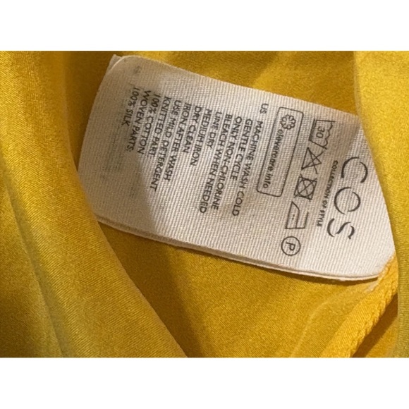 COS Yellow and Blue Striped Top - Picture 4 of 4